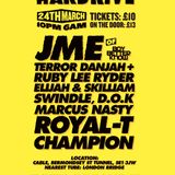 Royal-T @ Cable, Butterz Vs Hardrive - Butterz 2nd Birthday - March 24th 2012 (Hosted By Logan Sama)