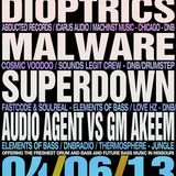 Malware & MC Precision - Live @ Bass & Bliss 04/06/13