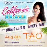 CHRIS CHAM LIVE @TAOBEACH LAS VEGAS AUG 8TH 2015