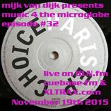 Music 4 The Microglobe #32 (November 2015)