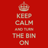 Drum N Bass - Keep calm and turn the bin on