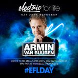 Armin Van Buuren @Electric for life day 27 nov 2015