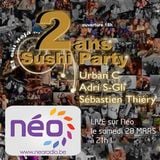 2 ans Sushi Party Néo Clubbing LIVE 28-03-2015 interview + set 2