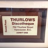 Thurlows Disco Vancouver Nov.1979 Theo Vaness to Frisky - Not bad for a rookie