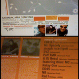 Dj Resol & Puff TMD w/ Blinc MC - Live @ the I-Ball 4-26-2003
