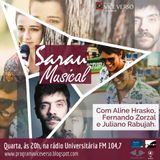 VICE VERSO SARAU MUSICAL COM ALINE MARIA, FERNANDO ZORZAL E JULIANO RABUJAH