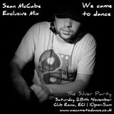 Exclusive Sean McCabe Mix for We Came To Dance
