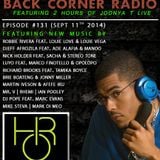 BACK CORNER RADIO: Episode #131 (Sept 11th 2014)