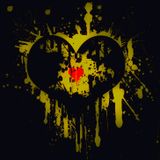 Dark emotion and broken heart