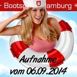 Bootsparty Hamburg - Aufnahme vom 06.09.2014