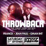 THROWBACK, the finest from the 90s, at Club Jiggerz (promo minimix)