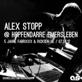 Alex Stopp @ 5 Jahre FabrixXx & Ricksen j.K., Hopfendarre Emersleben, 07.04.12