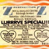 Dave Angel @ Rezerection: Lurrrve Special (1994)
