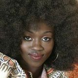 Big Afro Wid A Pick and Fist On It