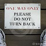 One Way Only Please . . . 07.04.2015