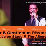 Mr B Live at the Albert on www.thethursdaynightshow.com 20 Nov 2014