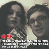 Bladerunnaz Radio Show w/ CHRIS.SU + MC FEDORA + Mentalien @ RCKO.FM 2014.06.02