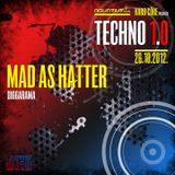 MAD AS HATTER - Live @ Hard²Core presents TECHNO 1.0 (Aquarius A1, Zagreb - 26.10.2012)