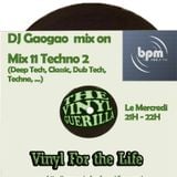 DJ Gaogao on BPM Mix (mix 11) Techno 2 only Vinyl,Techno, Dub tech, Deep Tech, classic...