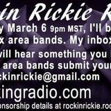 RockinRickieRadio - Tommy Gibbons In Studio Feb 28, 2016