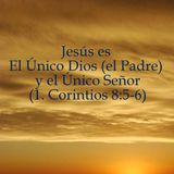 6. Dios es una solo Persona