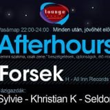 Afterhours 012 - live mix by Forsek (09-08-13)