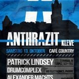 Drumcomplex @ Anthrazit Cleve (Closing Set) 13.10.2012