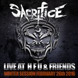 SACRIFICE LIVE AT H.F.U.-STATION MOSCOW 26.02.2016 WINTER SESSION