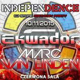 MARC VAN LINDEN @ Independence Day Ekwador Manieczki 10.11.2015 Czerwona Sala vol.1