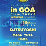 2016.02.18 YUTA@MATSURI DIGITAL in GOA