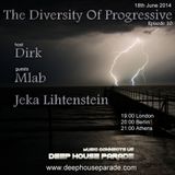 Jeka Lihtenstein - Guest Mix - The Diversity Of Progressive 10 (18th June 2014) on Deep House Parade
