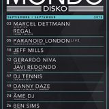 Mondo Disko Techno Mix Sept 15