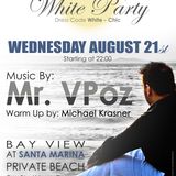 Mr.VPoz @ Season Closing Full Moon Beach Party August 2013 Santa Marina Private Beach Myconos Part 1