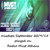 Dimitris Karavis Mixtape September Radio Must Athens 20-9-15