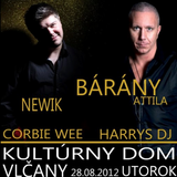2012.08.28. barany attila+newik+harrys dj+corbie vee live @ farkasd