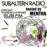 Mentha - Subaltern Radio 06/03/2014 on SUB.FM