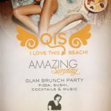 amazing sunday on qis beach club of belek turkey max correnti dj e di stefano sax