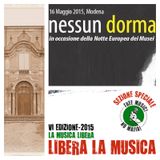 NEWSROOM #69 - Nessun Dorma (notte bianca), Villa Sorra, Libera La Musica