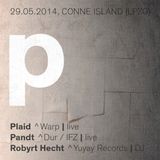 Pre-Plaid Warm-Up with Robyrt Hecht at Conne Island, Leipzig (2014/05/29)