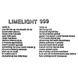 Limelight 999 Side A 1992
