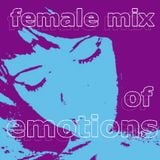 female mix of emotions