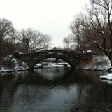 Leaving, on a white day