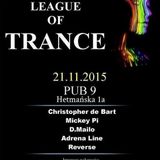Adrena Line - Live @ League Of Trance, Pub 9, Wałbrzych, Poland (21-11-2015)