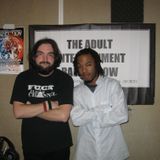 Full Adult Entertainemt Radio Show Episode With guests artist Row Jones and comedian Brett McCabe