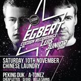 Live from Laundry - Luis Junior - Saturday 10th November 2012