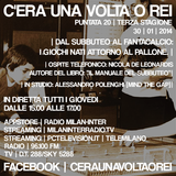 Stagione 3. Puntata 20. "Dal Subbuteo al Fantacalcio..." con De Leonardis, Ghilardi e Polenghi.