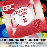 Glossop Record Club: SINGLES NIGHT II (February 2015)