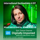 Muhib Khan - International Destinations #017 mixed and hosted by Rina Emerald (October 2015 Edition)