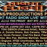 The Nightflight Radio Show from May 9th 2014 with DJ McScotty aka Steve Perz