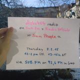 SUB FM / Radio Helsinki - disko404 radio - Sun People & Flo doze b2b Simon/off - 05/02/15